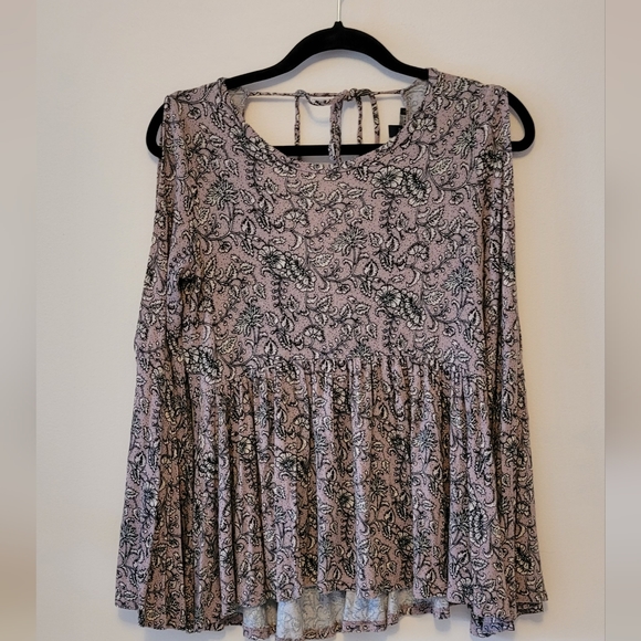 American Eagle Soft&Sexy Paisley Top - Picture 1 of 6